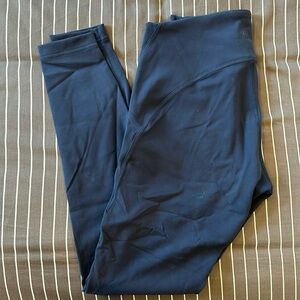 Lululemln size 8 navy leggings
